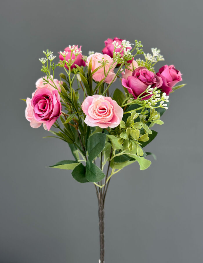 Baby rose bunches (10 head flower with accessory) 1863