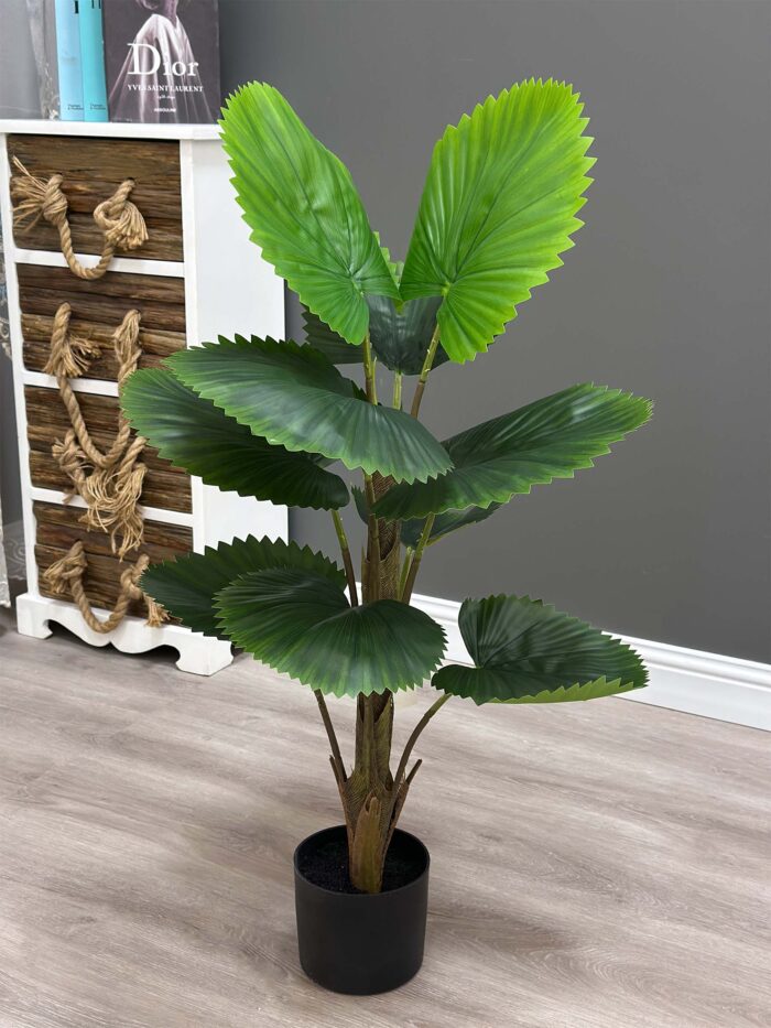 Fan palm tree 90 CM single pole 10 leaves 86-90